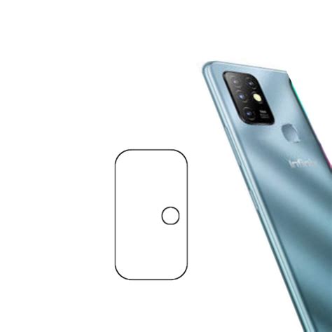 ECRMOBILE Infinix Hot 10 Nano Cam Kamera Lens Koruyucu 2 Adet ECR Tekno