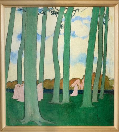 Paysage Aux Arbres Verts Maurice Denis Mus E D Orsay