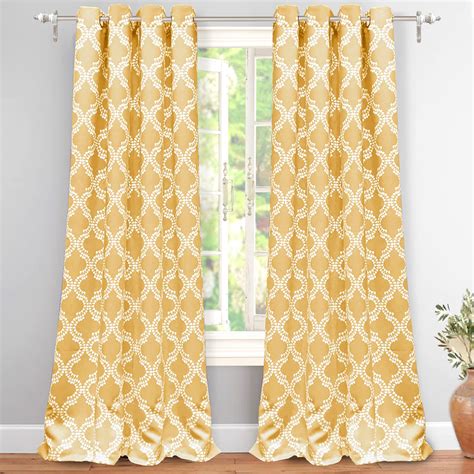 Bright Yellow Kitchen Curtains