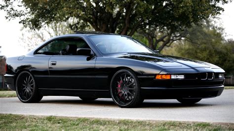 Black BMW Coupe Car BMW 8 Series E31 HD Wallpaper Wallpaper Flare