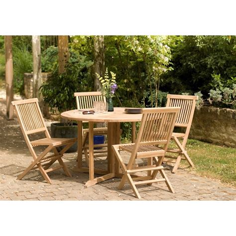 Harris Salon De Jardin En Bois Teck Pers Ensemble De Jardin