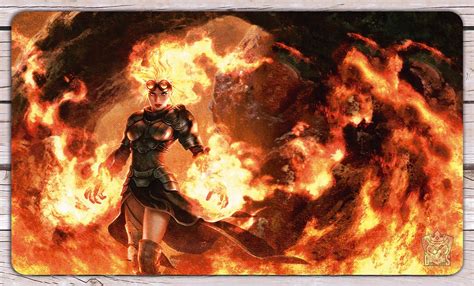 Playmat Magic The Gathering Chandra Nalaar Dos Reis Playmats