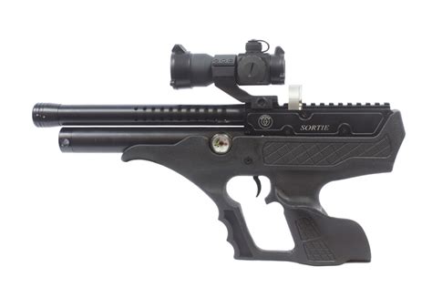 Hatsan Sortie Semi Auto Pcp Pistol Red Dot Combo Airgun Depot