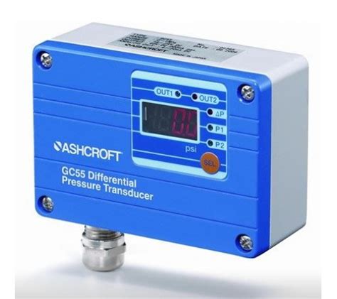 Ashcroft GC55 Wet Wet Differential Digital Pressure Transducer