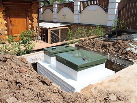 Устройство септика в частном доме