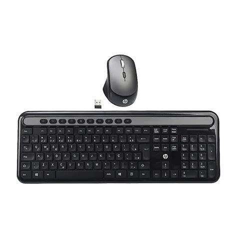 Mouse E Teclado Sem Fio Hp - Kit Teclado E Mouse Sem Fio Hp Cs500