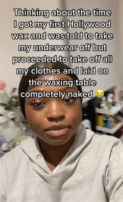 I Ve Never Been So Embarrassed As When I Got My First Bikini Wax I Got A Bit Carried Away