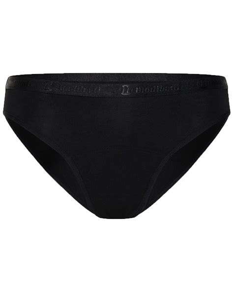 Modibodi Classic Bikini Menstruse Moderat Tung Sort L Stk Apotek