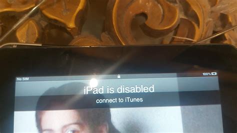 My iPad 1st gen is disabled : r/jailbreak