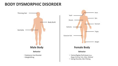 Body Dysmorphic Disorder Powerpoint And Google Slides Template Ppt Slides