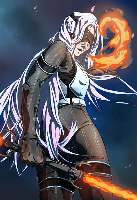 Fire And Petals By Ryuyujin Hentai Foundry