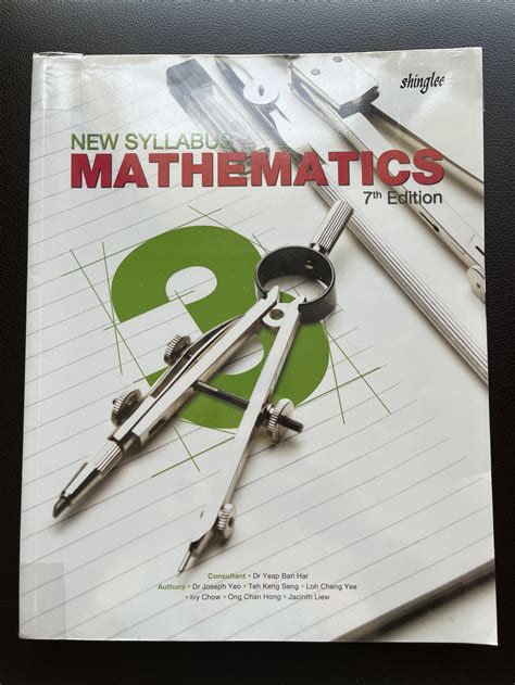 New Syllabus Mathematics Textbook 1 6th Edition 5