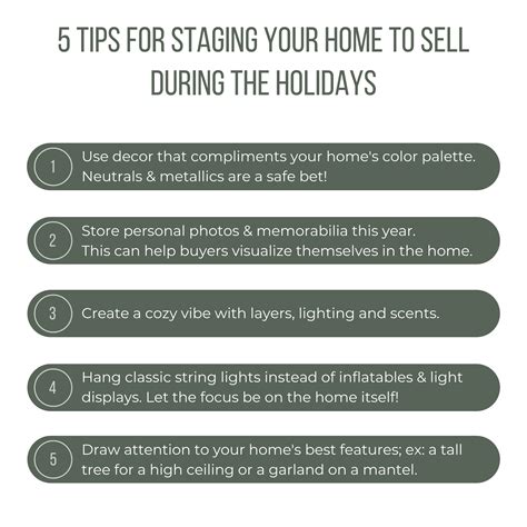 Friday Five! Today, I'm sharing 5 tips for staging your home to sell