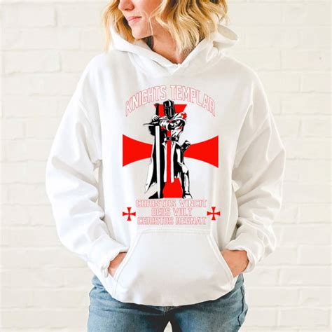 Knights Templar Crusader Christian Hoodie