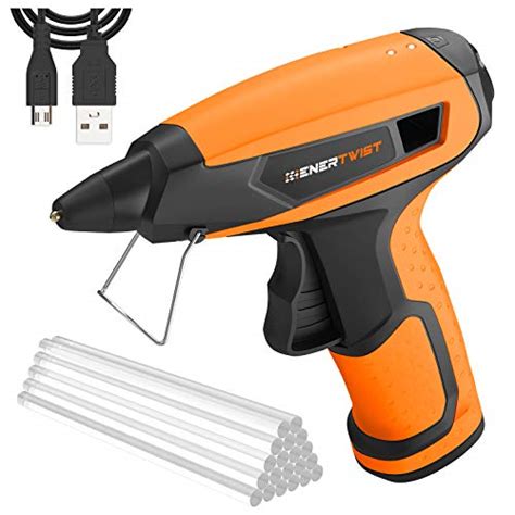 Reviews For Enertwist V Cordless Hot Glue Gun Kit W Pcs Glue Sticks S Fast Heating