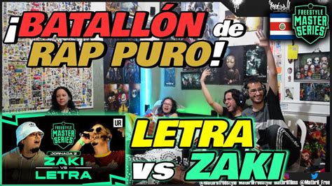 COLOMBIANOS REACCIONAN a LETRA vs ZAKI BATALLÓN de RAP PURO FMS