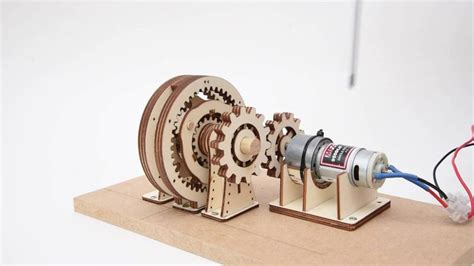 91 Two Stage Planetary Reduction Gearbox Laser Découpe Laser