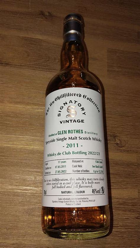 Signatory Vintage 11 Years 2011 Whisky