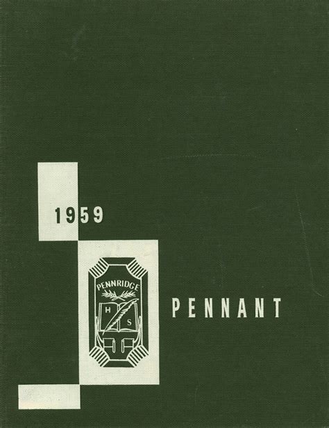 1959 yearbook from Pennridge High School from Perkasie, Pennsylvania for sale