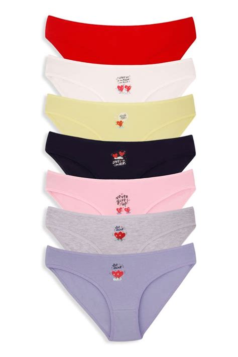 Dominant Kadın Slip Bikini Külot 7 li Desenli ASORTİ Pınar Tekstil