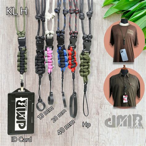 Jual Lanyard Kalung Tali Gantungan Podsvape Hp Id Card Karet O Ring