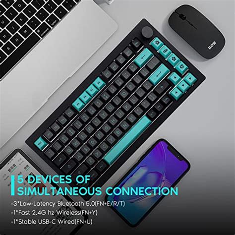 Epomaker Akko B Plus Gasket Hot Swap Mechanical Gaming Keyboard Ghz Bluetooth Usb C