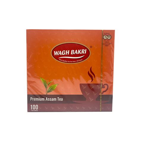 Wagh Bakri Premium Assam Tea 100 Tea Bags Sammed