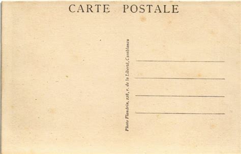 PC CPA Ethnic Nude Female Casablanca Quartier Reservé Postcard B Europe France