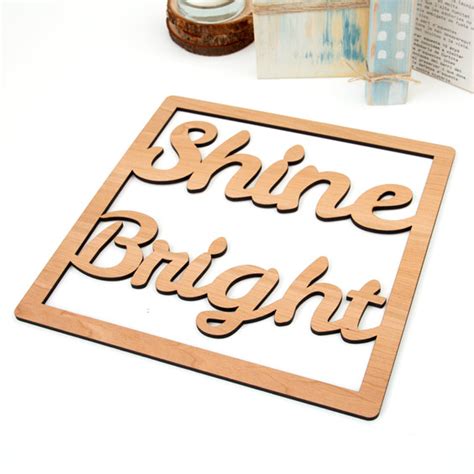 Custom Framed Wooden Names Stikets