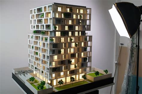 Apartment Building Model | Architectural Scale Models