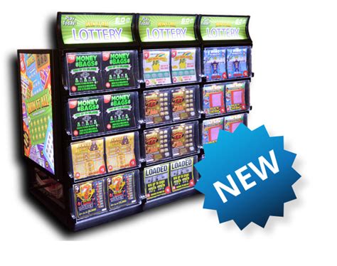 Lottery Ticket Dispensers Lit Lottery Scratch Ticket Solutions Henschel