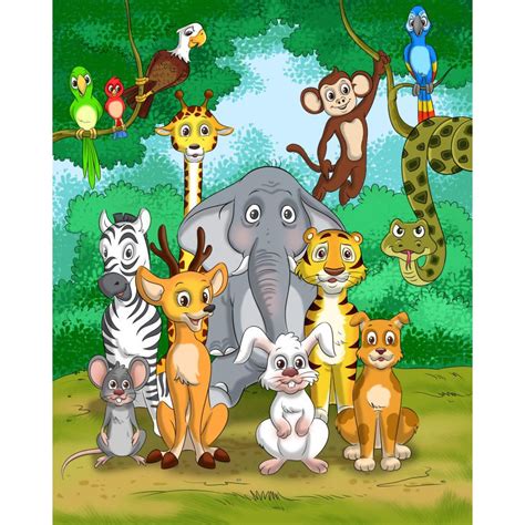 detail contoh gambar ilustrasi jenis kartun koleksi nomer