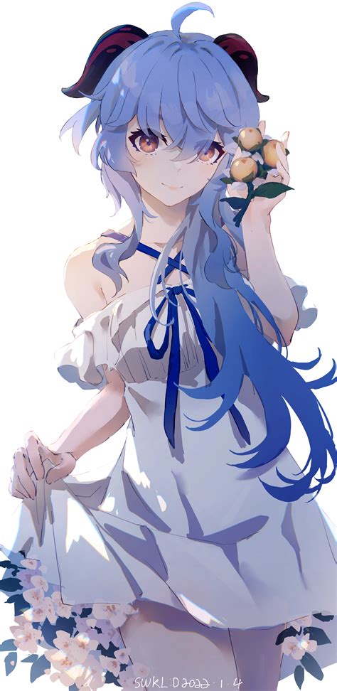 god  official ganyu art  dropped im crying rganyu