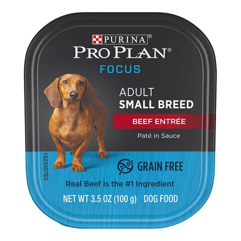 Home » Dog Foods » Purina Pro Plan Adult Small Breed Beef Entree Pate ...