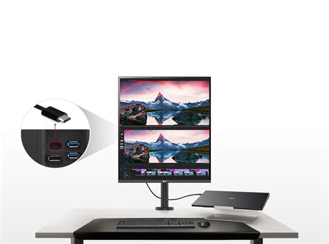 Dualup Monitor With Ergo Stand Mq B Lg Usa