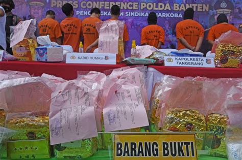 Polda Banten Ungkap 27 Kasus Narkoba Dalam Sepekan Ini Hasilnya