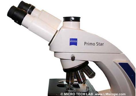 Le Microscope De Laboratoire Zeiss Primo Star Au Banc D Essai