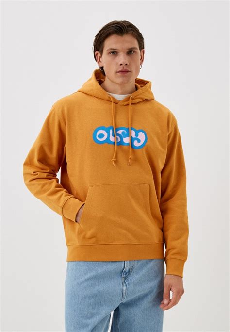 Худи Obey, цвет: оранжевый, RTLACV497601 — купить в интернет-магазине ...