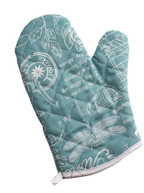 Premium Photo Kitchen Set Towel And Hot Pot Holder Made Of Cotton Fabric Insulated