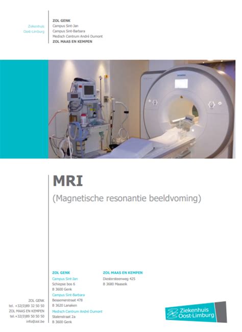 Brochures Radiologie Oost Limburg