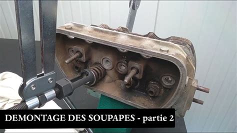 R Vision Du Moteur D Montage Des Soupapes Partie Youtube