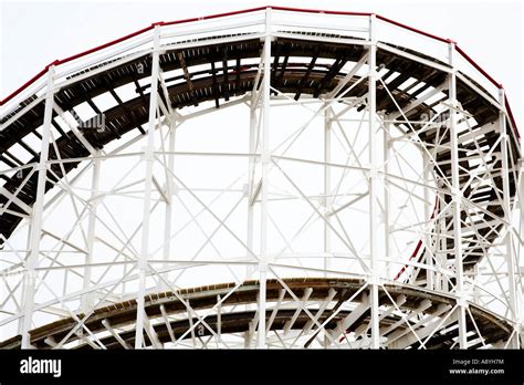 Coney Island Cyclone Stock Photo Alamy