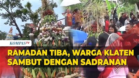 Tradisi Sadranan Cara Warga Klaten Jawa Tengah Menyambut Datangnya