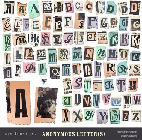 Newspaper Letter The Tears 2312 Free Eps Download 4 Vector