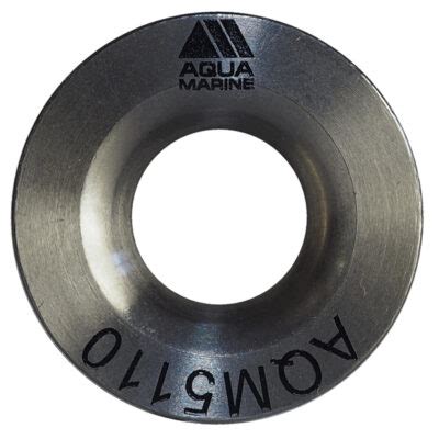 Titanium Low Friction Rings And Mm Aqua Marine