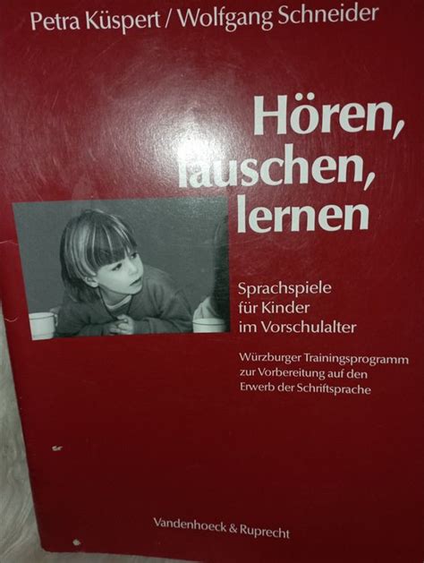 H Ren Lauschen Lernen W Rzburger Training Sprachspiele Kaufen Auf