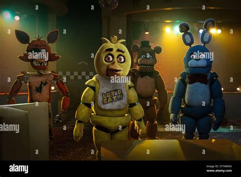 Five Nights At Freddys Bonnie The Bunny Freddy Fazbear Foxy The