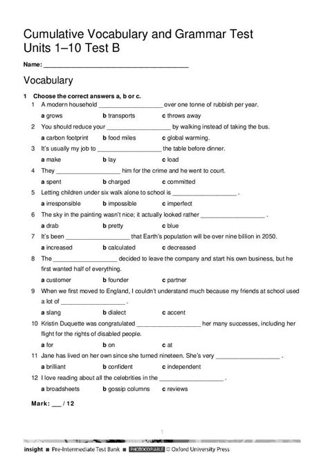 The Ultimate Guide To Cumulative Test Answers Unlocking The Secrets To