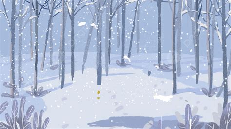 겨울 배경 일러스트로 눈 내리는 풍경 그려보기 Click Now For Winter Themed Illustrations