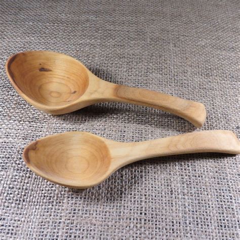 Hand Carved Spoons Etsy